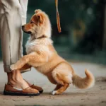 Jak nauczyć psa chodzenia przy nodze