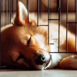 Jak nauczyć psa spania w klatce