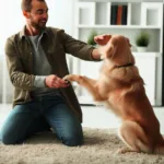 Szkolenie psa w domu